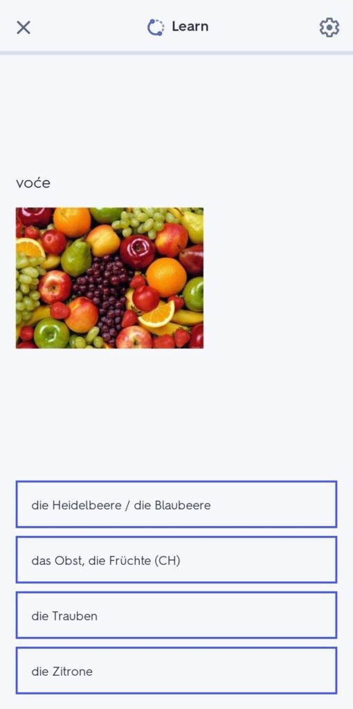 Kako se koristi Kvizlet Learn